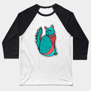 Cosmic Cat Baseball T-Shirt